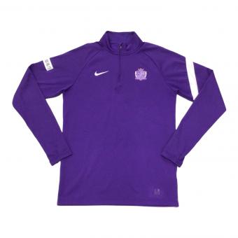 サンフレッチェ広島 (サンフレッチェヒロシマ) サポーターグッズ Mサイズ パープル  2021年シーズン選手実施用モデル トレーニングジャージ