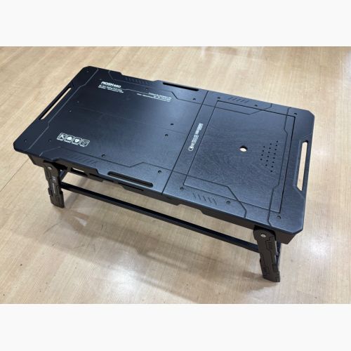 ON-U LIFE (オンユー ライフ) アウトドアテーブル ブラック 	Sliding Half IGT Camping Table