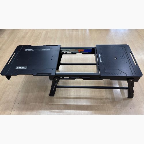 ON-U LIFE (オンユー ライフ) アウトドアテーブル ブラック 	Sliding Half IGT Camping Table