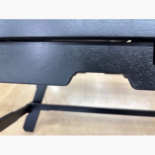 ON-U LIFE (オンユー ライフ) アウトドアテーブル ブラック 	Sliding Half IGT Camping Table