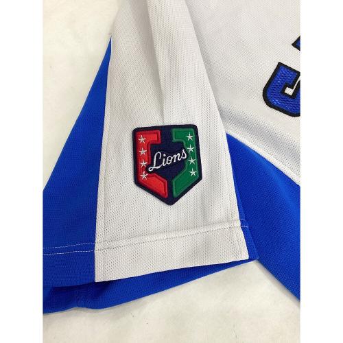 埼玉西武ライオンズ (サイタマセイブライオンズ) 応援グッズ SIZE XL グレー×ブルー 伊原春樹【73】 ユニフォーム NIKE製 レプリカ