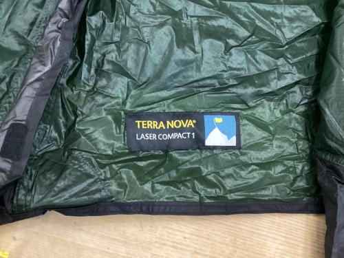 TERRA NOVA (テラノバ) 登山用テント グリーン LASER COMPACT1 220ｘ95ｘ93cm 1人用