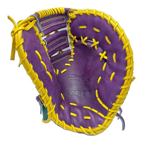 ZETT (ゼット) 硬式グローブ グリーン ケース付 BRFPRO ファーストミット