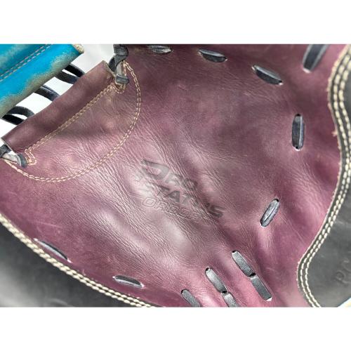 ZETT (ゼット) 硬式グローブ ブルー ケース付 BRCPRO キャッチャーミット