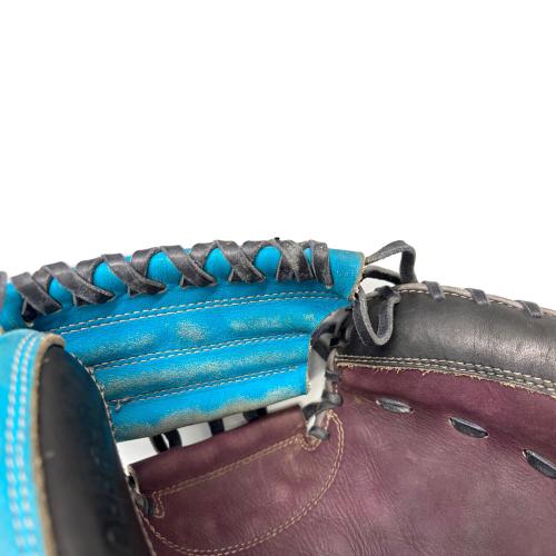 ZETT (ゼット) 硬式グローブ ブルー ケース付 BRCPRO キャッチャーミット