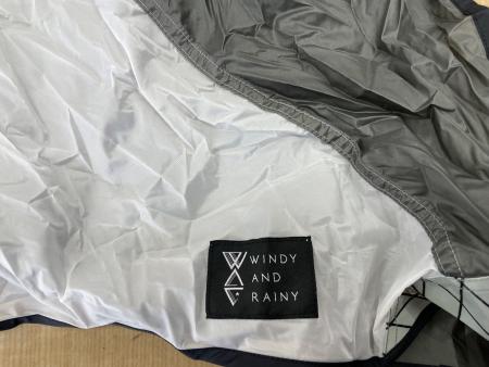 WINDY AND RAINY (ウィンディー アンド レイニー) ヘキサタープ グレー