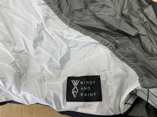 WINDY AND RAINY (ウィンディー アンド レイニー) ヘキサタープ グレー 希少品 スターライトタープ