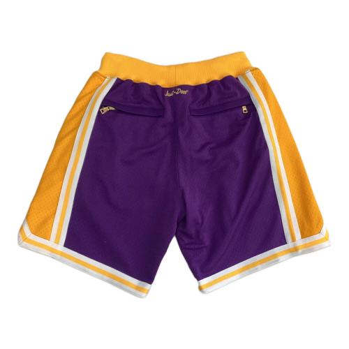 ロサンゼルスレイカーズ バスケットボールパンツ SHORNG18321-LAL メンズ SIZE M パープル