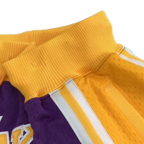 ロサンゼルスレイカーズ バスケットボールパンツ SHORNG18321-LAL メンズ SIZE M パープル