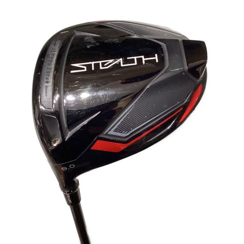 TaylorMade (テイラーメイド) ドライバー STEALTH フレックス【S】 ロフト角【9°】 STEALTH 純正グリップ良好