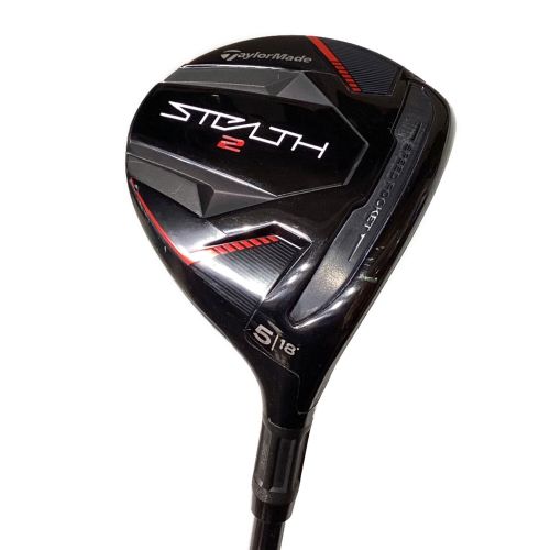 TaylorMade (テイラーメイド) フェアウェイウッド STEALTH 2 フレックス【S】 ロフト角【18°】 STEALTH 純正グリップ良好