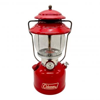 Coleman (コールマン) ガソリンランタン PYREXグローブ ホワイトボーダー レッドバルブ 後期 200A 1971年8月製 ヴィンテージ