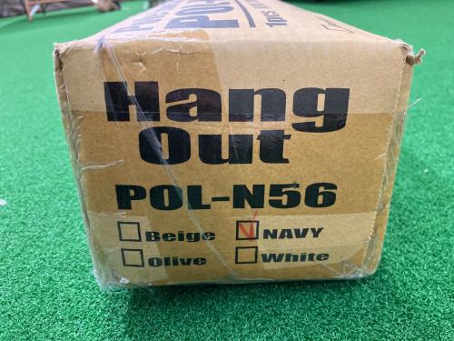 HANG OUT (ハングアウト) アウトドアチェア POL-N56 ブラウン ポール ロー チェア