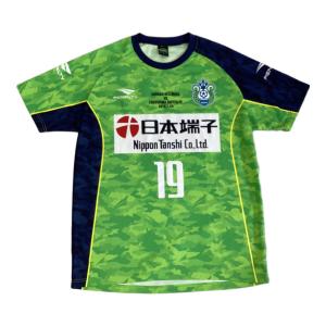 湘南ベルマーレ (ショウナンベルマーレ) サッカーユニフォーム メンズ SIZE L 黄緑 大槻周平【19】 2016年フットボールフェスティバル