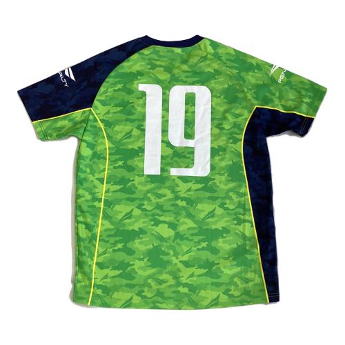 湘南ベルマーレ (ショウナンベルマーレ) サッカーユニフォーム メンズ SIZE L 黄緑 大槻周平【19】 2016年フットボールフェスティバル