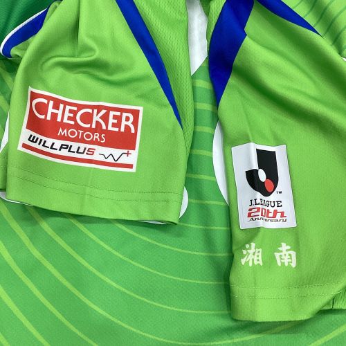 湘南ベルマーレ (ショウナンベルマーレ) サッカーユニフォーム メンズ SIZE M 黄緑 武富孝介【28】 2013年ホーム