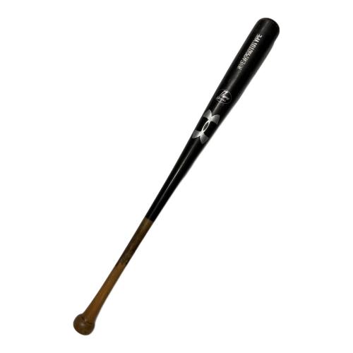 UNDER ARMOUR (アンダーアーマー) 木製バット NPBマーク付 YG65 実寸約84cm ブラウン