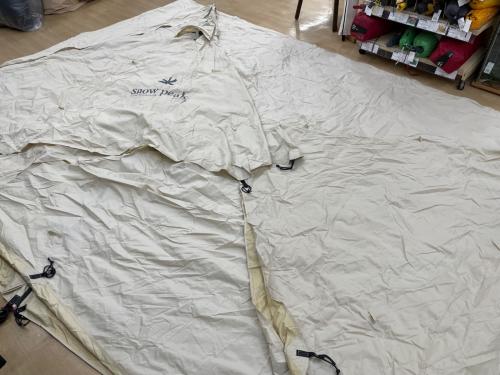 Snow peak (スノーピーク) シェルター TP-821IV アイボリー ポール無 21年製 ランドステーションL
