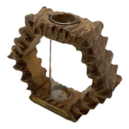 BURUS FACTORY アウトドア雑貨 ヘキサ型一輪挿し 彫刻仕様