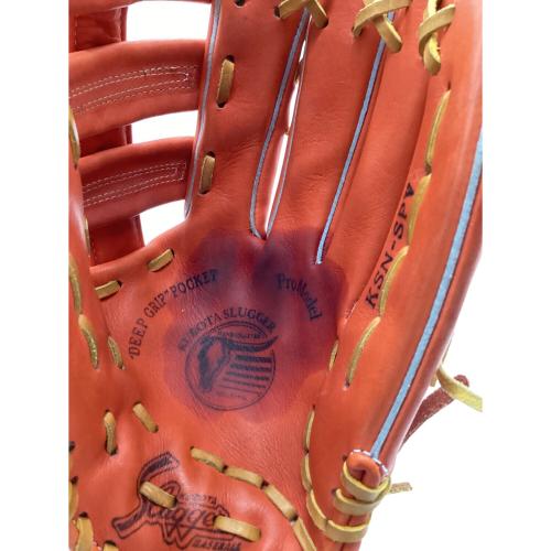SLUGGER (スラッガー) 軟式グローブ KSN-SPV ケース付 オレンジ