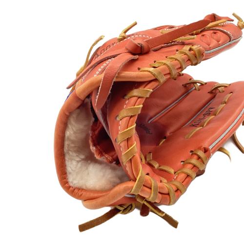 SLUGGER (スラッガー) 軟式グローブ KSN-SPV ケース付 オレンジ