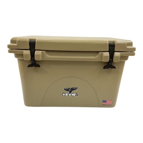 ORCA (オルカ) クーラーボックス 40QT(約38L) タン