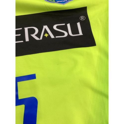 湘南ベルマーレ (ショウナンベルマーレ) サッカーユニフォーム メンズ SIZE L 黄緑 エデル【15】 2014年七夕