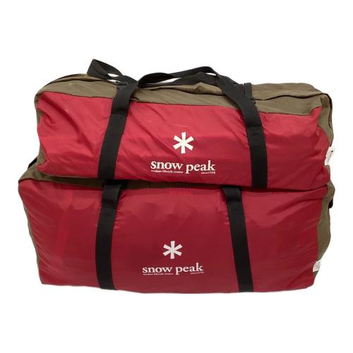 Snow peak (スノーピーク) ツールームテント 2017年製 TP-671R ランドロック 約625×405×205cm 3～5人用