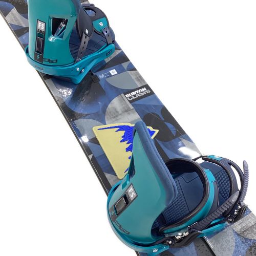 BURTON (バートン) スノーボード 155cm ブルー×ネイビー 2017 M6 ロッカー クラッシュ ビンディング付