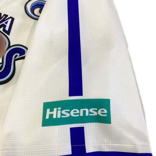 横浜DeNAベイスターズ (ベイスターズ) 応援グッズ ホワイト 【2】 牧秀悟 NPBマーク 2024ホーム ユニフォーム プロ仕様モデル