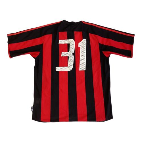 ACミラン (エーシーミラン) サッカーユニフォーム メンズ SIZE O レッド イブラヒム・バ【31】 @