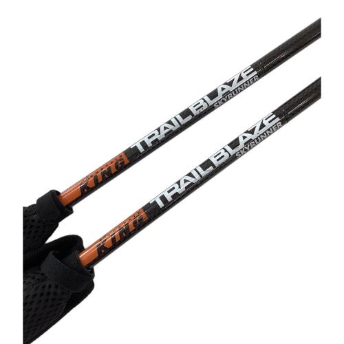 MOUNTAIN KING トレッキングポール 115cm ブラック Trail Blaze Skyrunner CARBON カーボン