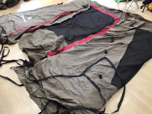 Snow peak (スノーピーク) ツールームテント TP-671 ランドロック 625×405×205cm 4～5人用