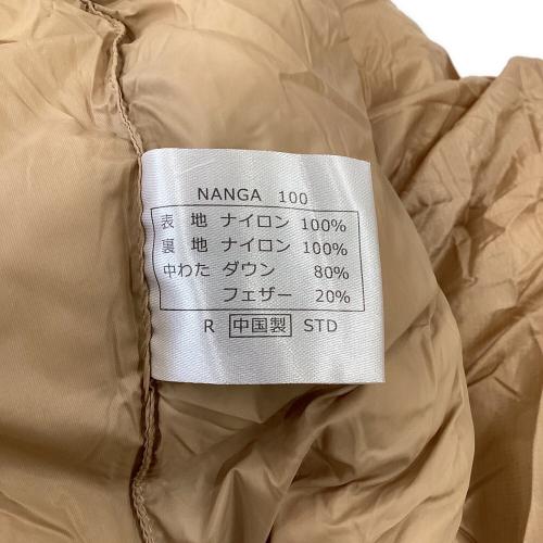 NANGA (ナンガ) マミー型シュラフ(ダウン) ベージュ オレンジ