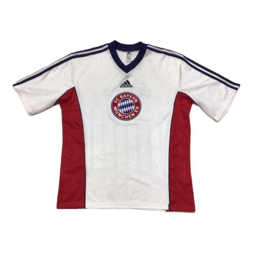 バイエルンミュンヘン サポーターグッズ XLサイズ 98-99シーズントレーニングウェア ホワイトｘレッド adidas ユニフォーム
