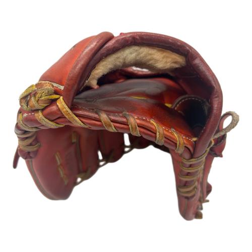 SLUGGER (スラッガー) 硬式グローブ 約25cm レッド ケース付 内野用 KSG-6PSL