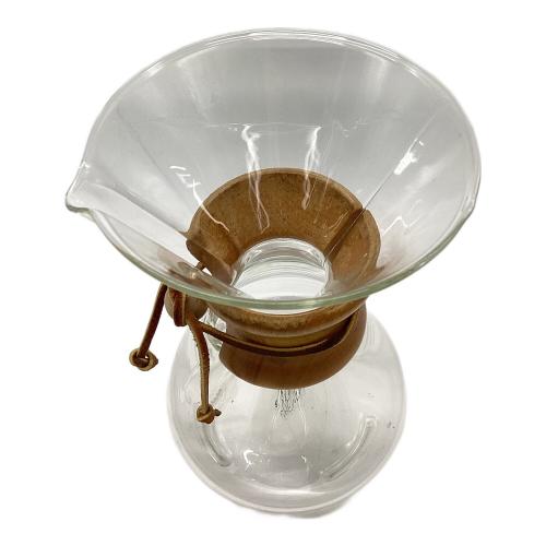 CHEMEX (ケメックス) コーヒー用品 PYREX グリーンレター メイドインUSA オールドケメックス 推定1950-1960年製造
