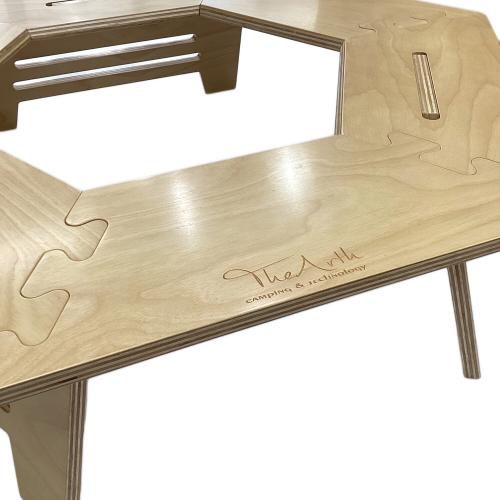 The Arth (ザァ～ッス) アウトドアテーブル 艶有 ウレタンヘキ次郎