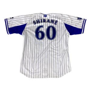 横浜DeNAベイスターズ (ヨコハマディーエヌエーベイスターズ) 応援グッズ ホワイト 2015年シーズン ユニフォーム 白根尚貴【60】 プロ仕様モデル