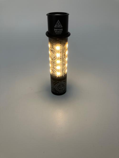 5050WORKSHOP (フィフティ フィフティ ワーク ショップ) LEDランタン 別売りシェード付 DEVISE WORKS ミニマライト