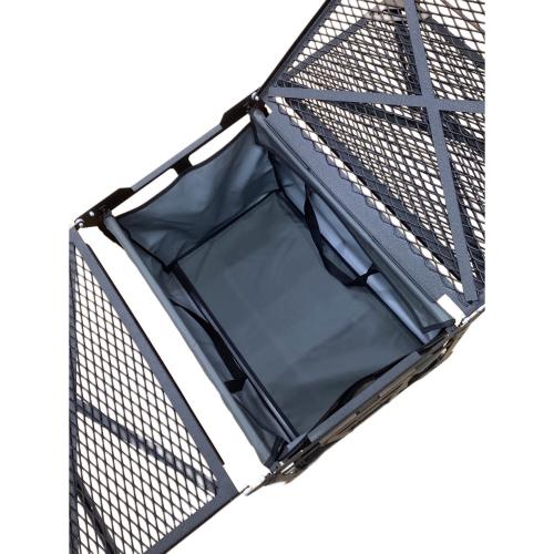 NATURE TONES (ネイチャートーンズ) 収納ケース サイドアップボックス&テーブルファブリックブラック THE SIDE UP BOX&TABLE FABRIC version RUGGED MODEL