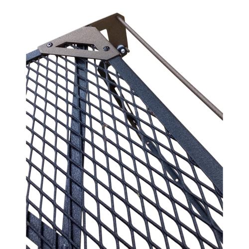 NATURE TONES (ネイチャートーンズ) 収納ケース サイドアップボックス&テーブルファブリックブラック THE SIDE UP BOX&TABLE FABRIC version RUGGED MODEL