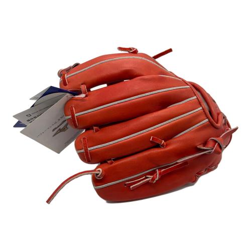 MIZUNO (ミズノ) 硬式グローブ レッド グローバルエリート 内野用 1AJGH23203