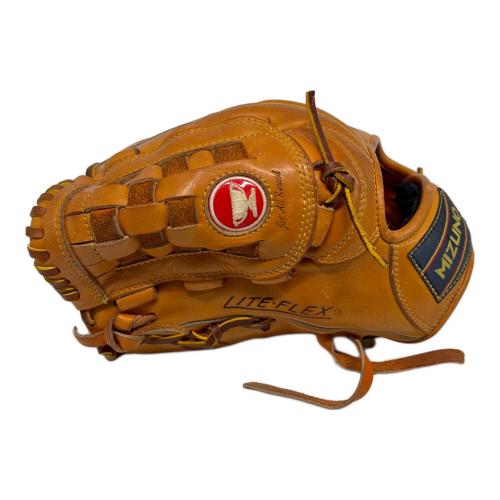 MIZUNO (ミズノ) 軟式グローブ ブラウン ベースマン40周年復刻 ワールドウィン 赤カップ 投手用