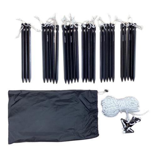 MURACO (ムラコ) ツールームテント ブラック ジズテント ZIZ TENT SHELTER 約310×580×206cｍ 3～5人用