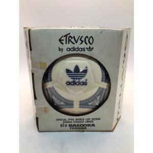 adidas (アディダス) サッカーボール 5号 1990 FIFAワールドカップ公式球 ホワイトxブラック エトルスコ・ユニコ