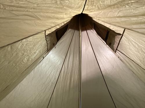 OGAWA (オガワ) モノポールテント ヨゴレ有 ブラウン グロッケ8