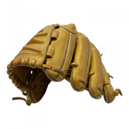 MIZUNO (ミズノ) 硬式グローブ イエロー ケース付 ミズノプロ 投手用