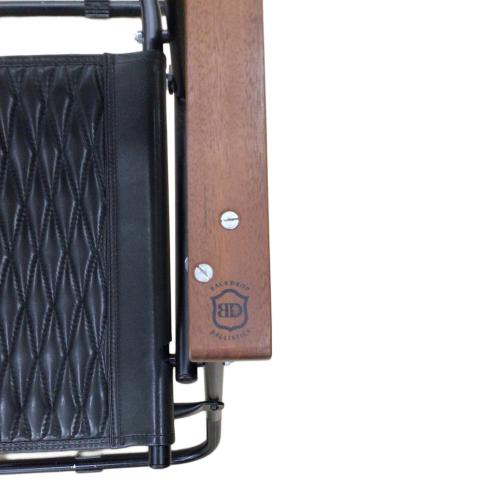 BALLISTICS (バリスティクス) アウトドアチェア BKフレーム×BKシート BACKDROP BSPC-BD05 ロアーチェア