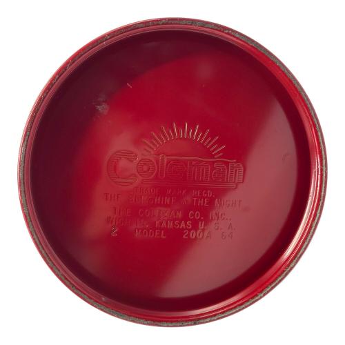 Coleman (コールマン) ガソリンランタン レッドボーダー後期型 PYREXグローブ 200A 1964年2月製 ヴィンテージ